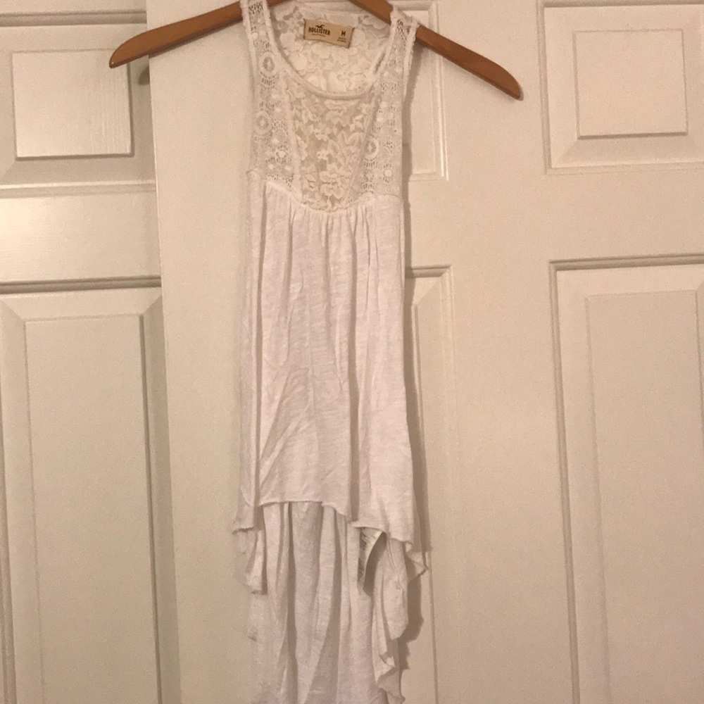 White tank top